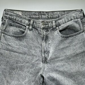 GAP Light Gray Wash Wide Leg Jeans